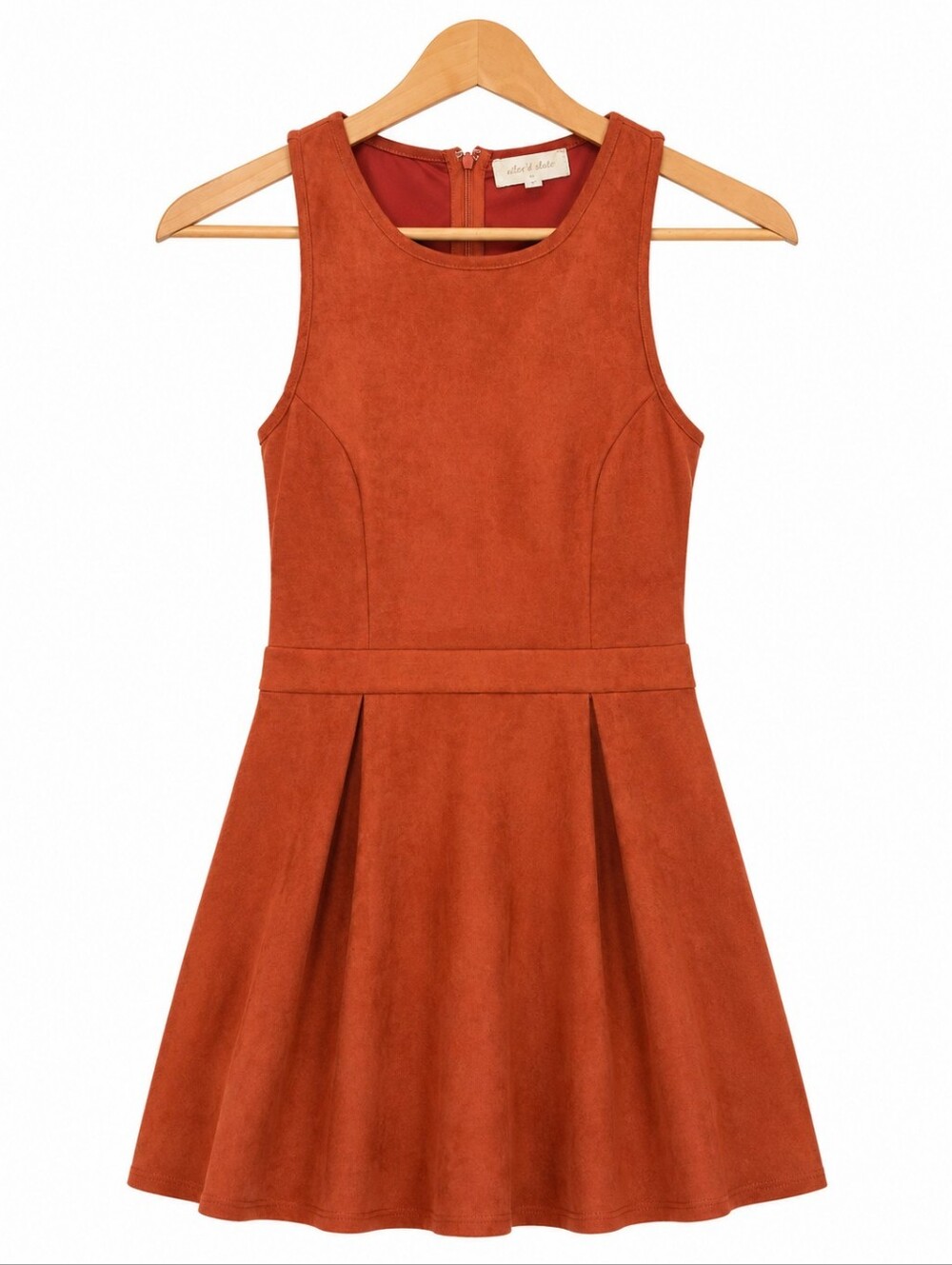 Altar'd State Rust Orange Mini Dress - Picture 2 of 9